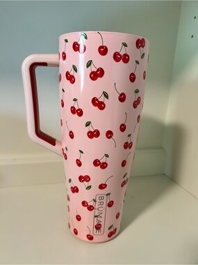 BrüMate Pink Cherry Travel Tumbler *no lid or straw